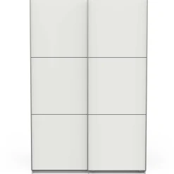 Alhambra Kleiderschrank - 148x60x223,70 cm - Weiß/Spanplatte