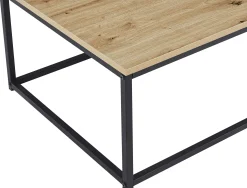 Rousseau Altes Eichendekor Couchtisch - Dallas | H-H 40 x B-L 120 x T-P 60 cm