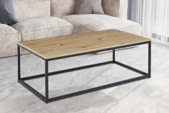 Rousseau Altes Eichendekor Couchtisch - Dallas | H-H 40 x B-L 120 x T-P 60 cm