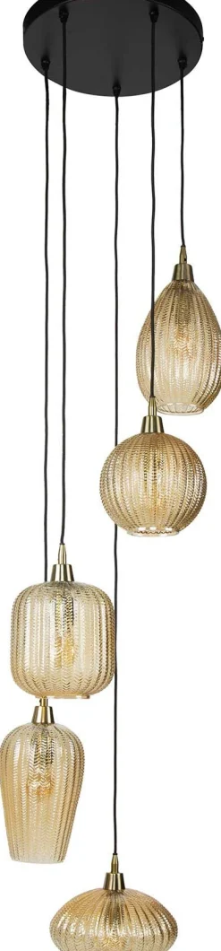 Emob Ambrioso Hängeleuchte 40 cm-amber