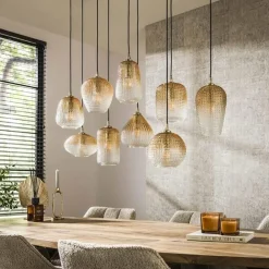Emob Ambrioso Hängeleuchte 120 cm-Amber