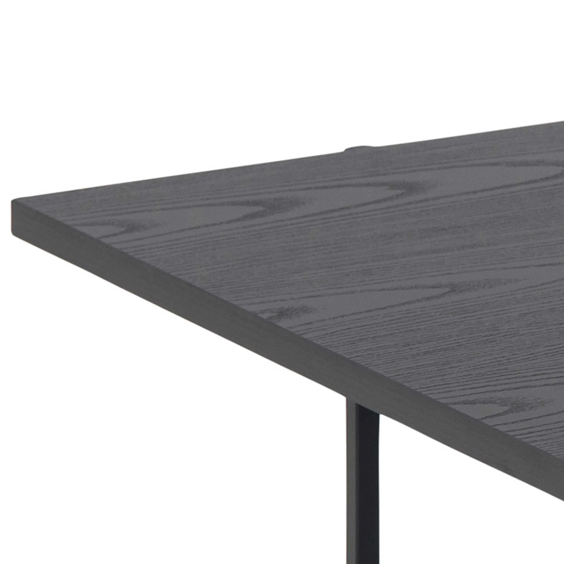 Emob Angus Rechteckiger Couchtisch - Esche Melamin | 115x60x40cm