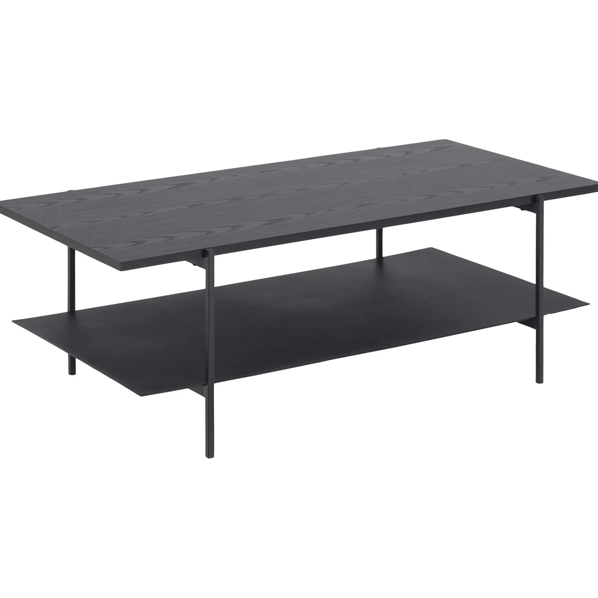 Emob Angus Rechteckiger Couchtisch - Esche Melamin | 115x60x40cm