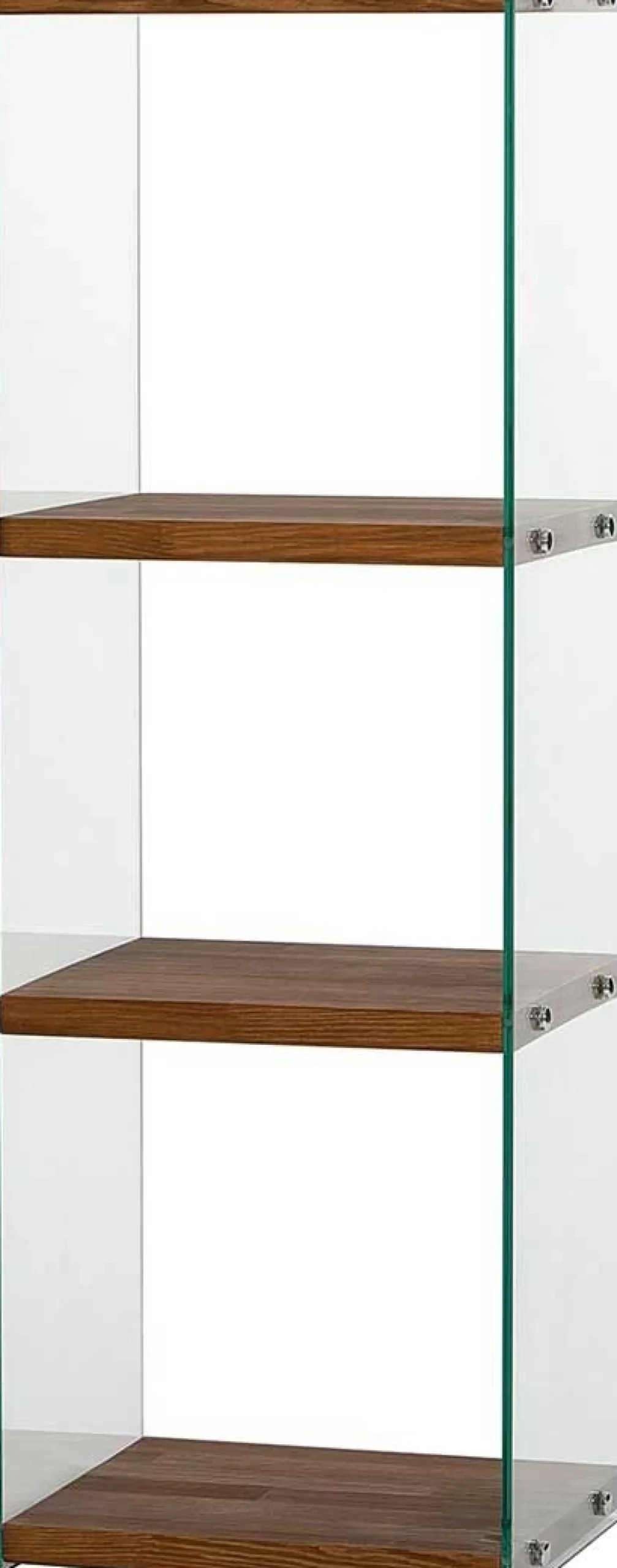 Emob Aqua 3 Bücherregal | GEHÄRTETES GLAS | Natürlich