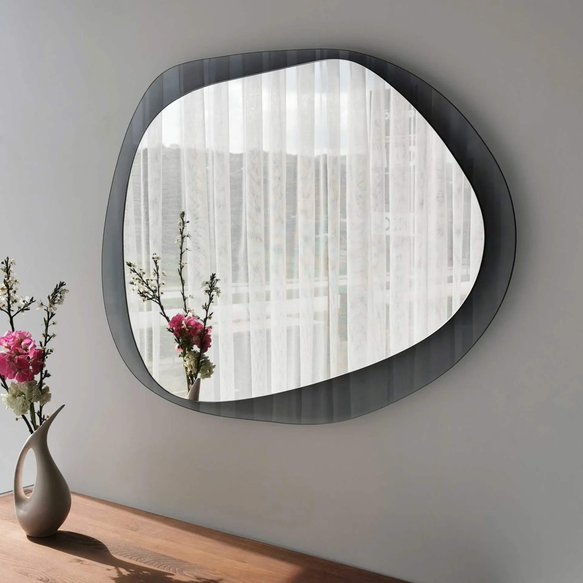 Emob Aqua 2 Spiegel | GEHÄRTETES GLAS | Rauch
