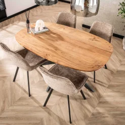Emob Arhus Massiv 150 cm Esstisch - Akazienholz