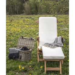 House Nordic Arrecife Deckchair Cushion - e Baumwolle | Komfortables Kissen für Liegestühle