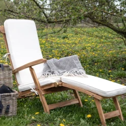 House Nordic Arrecife Deckchair Cushion - e Baumwolle | Komfortables Kissen für Liegestühle