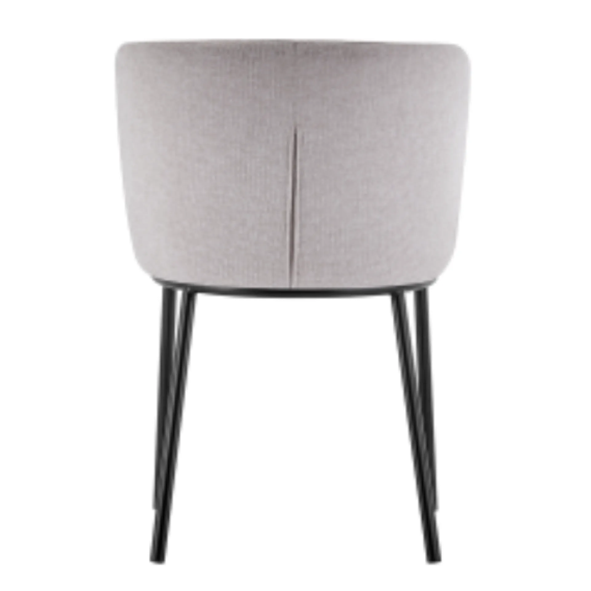 Rousseau Arthur" Stuhl aus m Stoff | Metallbeine | 76x52x54cm