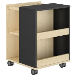 Aufbewahrungswagen Duplex | 45 x 45 x 60 cm | Châtaignier-design