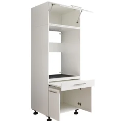 Aufsatzschrank für Waschmaschinenschränke Laundreezy | 68 x 68 x 38 cm | Weiß