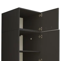 Aufsatzschrank für Waschmaschinenschränke Laundreezy | 50 x 68 x 38 cm | Anthrazit