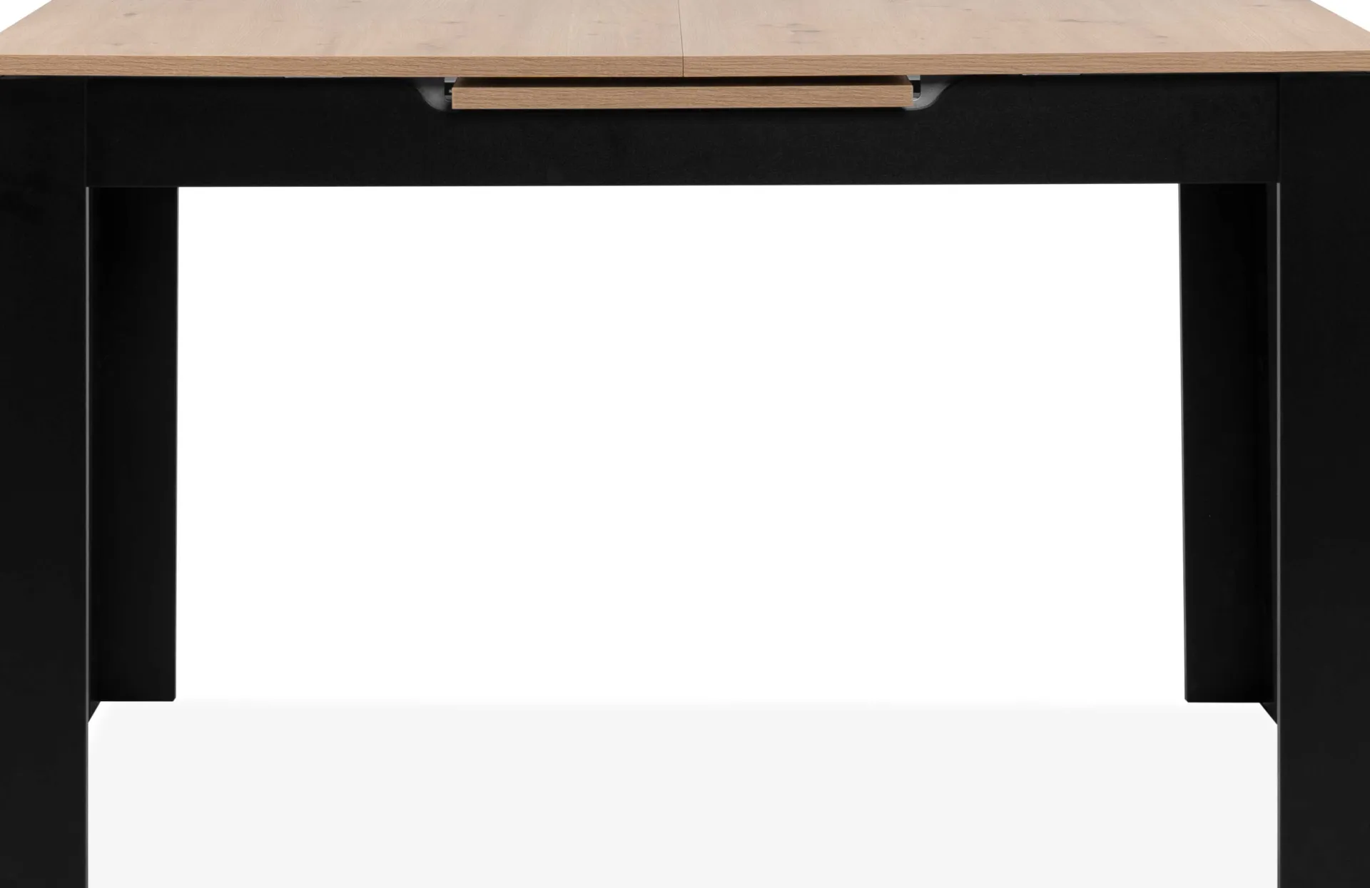 Finori Ausziehbarer Esstisch Birma - 160/200x80x75cm - Artisan Eiche/schwarz
