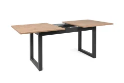 Finori Ausziehbarer Esstisch Damon 160/200x90 - Eiche/anthrazit