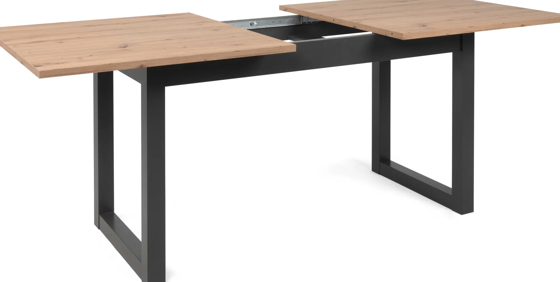 Finori Ausziehbarer Esstisch Damon 160/200x90 - Artisan Eiche/Anthrazit