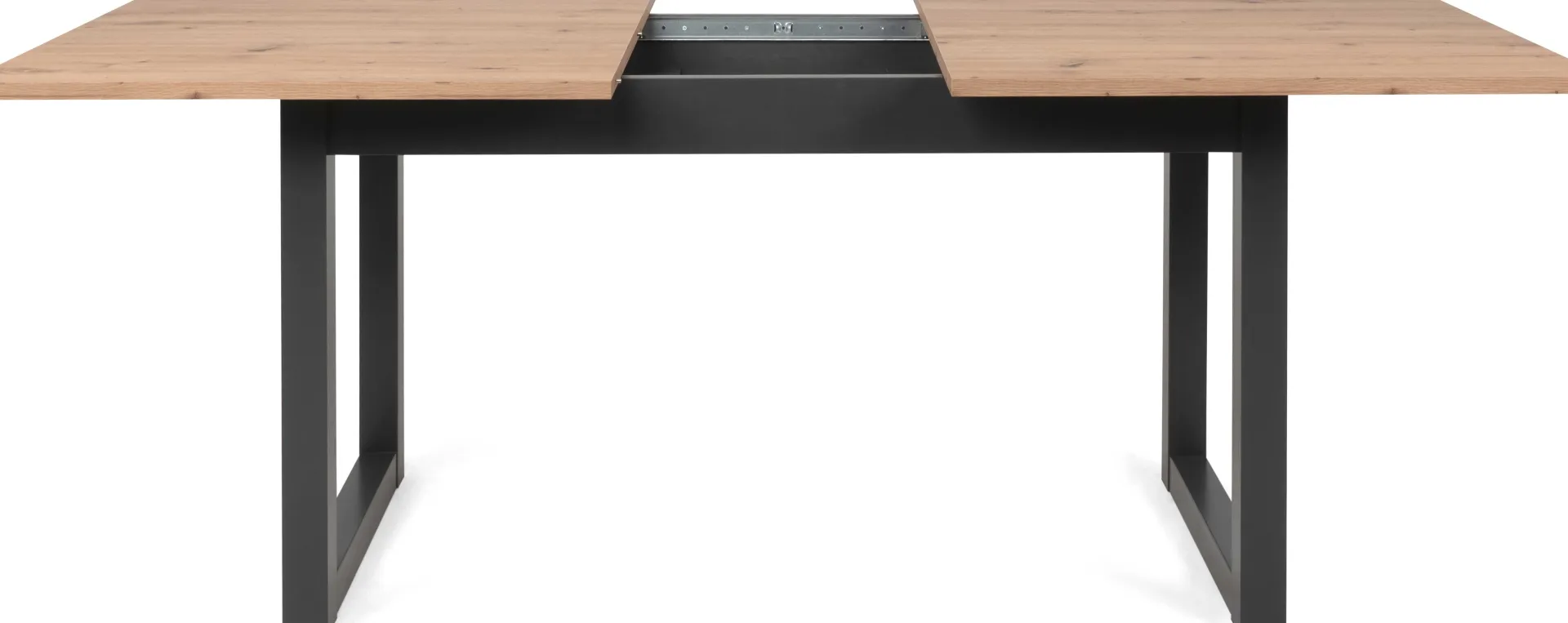 Finori Ausziehbarer Esstisch Damon 160/200x90 - Artisan Eiche/Anthrazit