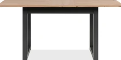 Finori Ausziehbarer Esstisch Damon 120/160x90 - Eiche/anthrazit
