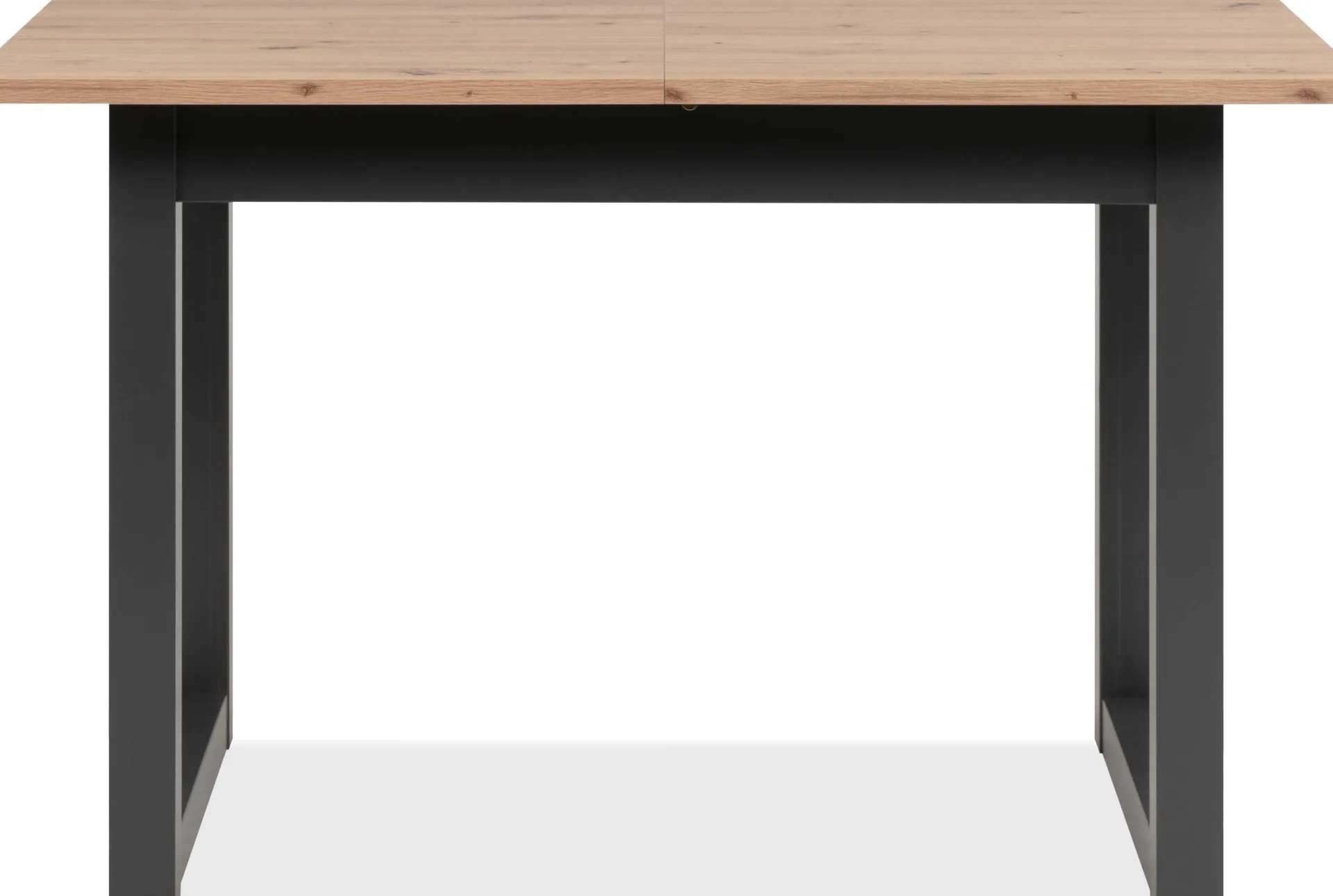 Finori Ausziehbarer Esstisch Damon 120/160x90 - Eiche/anthrazit