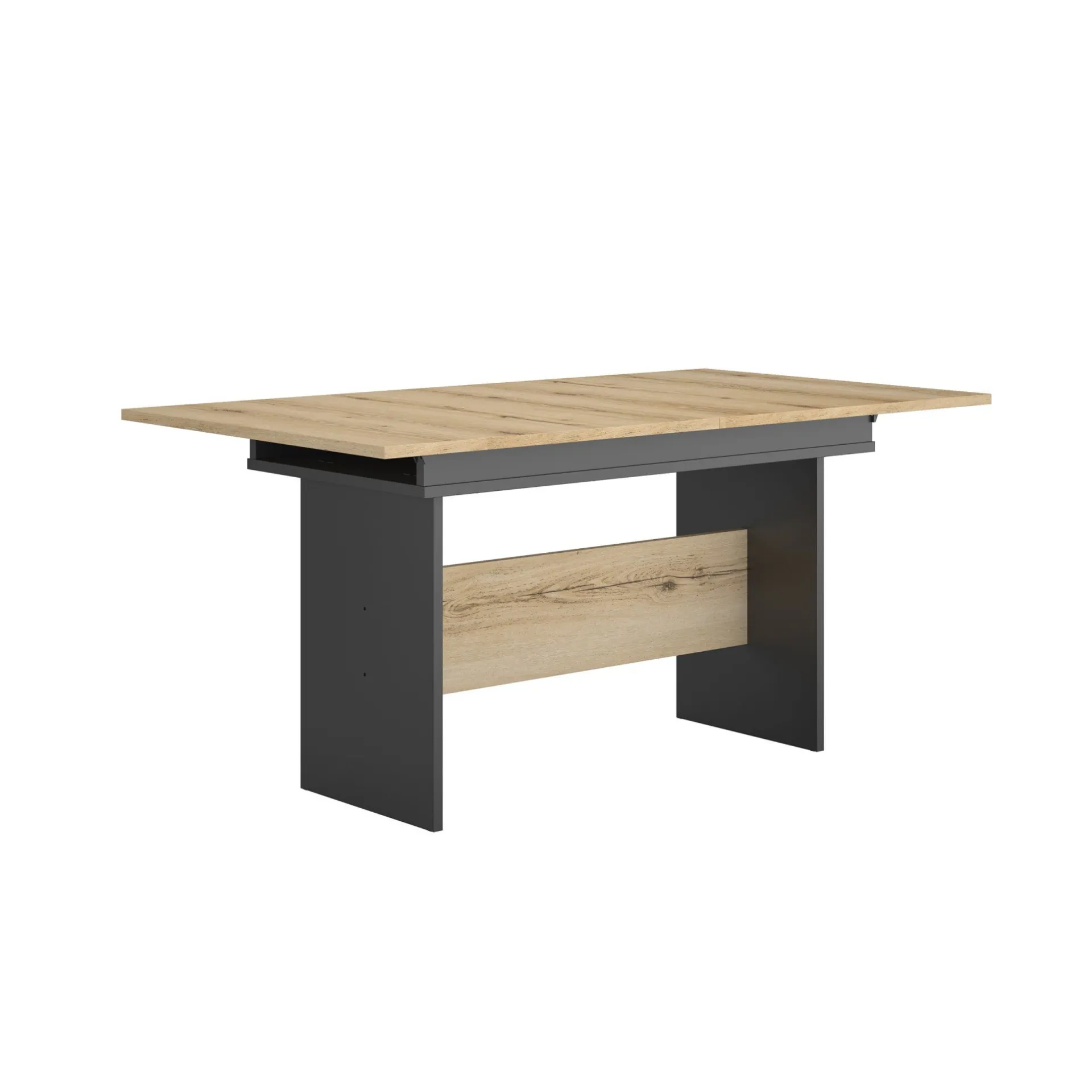 Gautier - Gami Ausziehbarer Esstisch Esteban | 205 x 90 x 77 cm | Helvezia Oak Design
