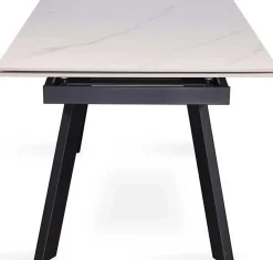 Rousseau Ausziehbarer Esstisch Hertha | 160/240 x 90 x 76 cm | /Stein