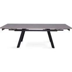 Rousseau Ausziehbarer Esstisch Hertha | 160/240 x 90 x 76 cm | /Stein