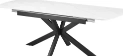 Rousseau Ausziehbarer Esstisch Hestia - 180/220x90x76cm - gesinterter Stein - Marmor