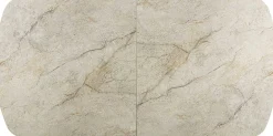 Rousseau Ausziehbarer Esstisch Hestia - 180/220x90x76cm - gesinterter Stein -