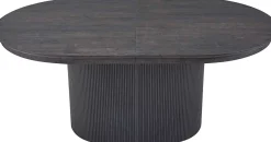 Rousseau Ausziehbarer Esstisch Lagos | 180-220 x 110 x 75 cm | Dunkel