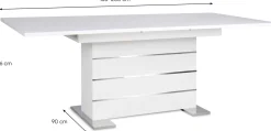 Finori Ausziehbarer Esstisch Mantova 160/200/200
