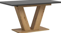 Xonox Ausziehbarer Esstisch Motion Emob Artisan/Grau 150-190x76x90 cm