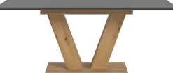 Xonox Ausziehbarer Esstisch Motion Emob Artisan/Grau 150-190x76x90 cm
