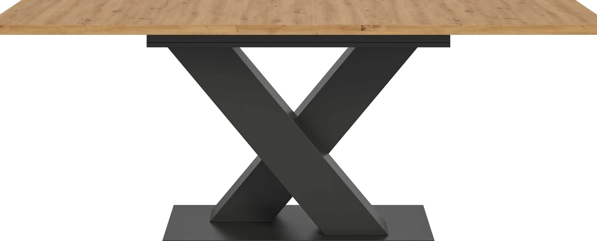 Xonox Ausziehbarer Esstisch Motion von Emob - Artisan/ Grau - 150-190x76x90 cm
