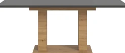 Xonox Ausziehbarer Esstisch Motion Emob - Artisan Holz & Grau - 150-190x76x90 cm
