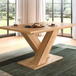 Xonox Ausziehbarer Esstisch Motion Emob - Artisan Finish - 150-190x76x90 cm - Natur