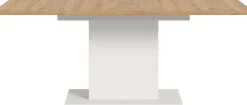 Xonox Ausziehbarer Esstisch Motion Emob - FSC-Holz, 150-190x76x90 cm, weiß/artisan