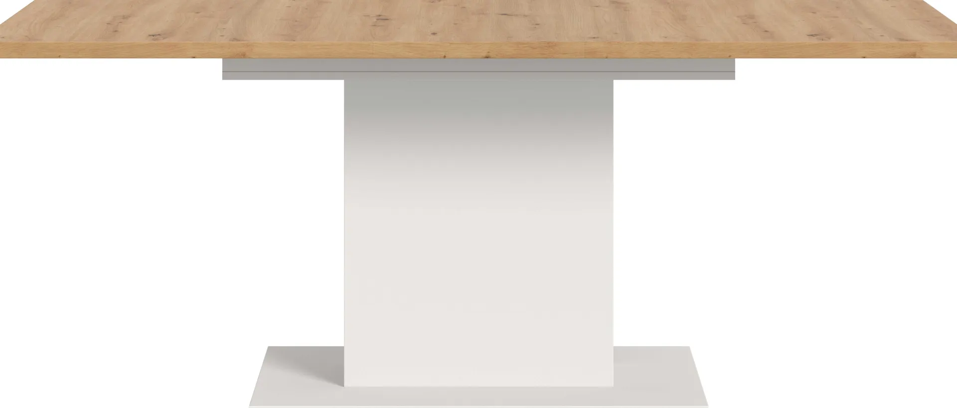 Xonox Ausziehbarer Esstisch Motion Emob - FSC-Holz, 150-190x76x90 cm, weiß/artisan