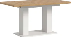 Xonox Ausziehbarer Esstisch Motion Emob - Artisan/Weiß - 150-190x76x90 cm