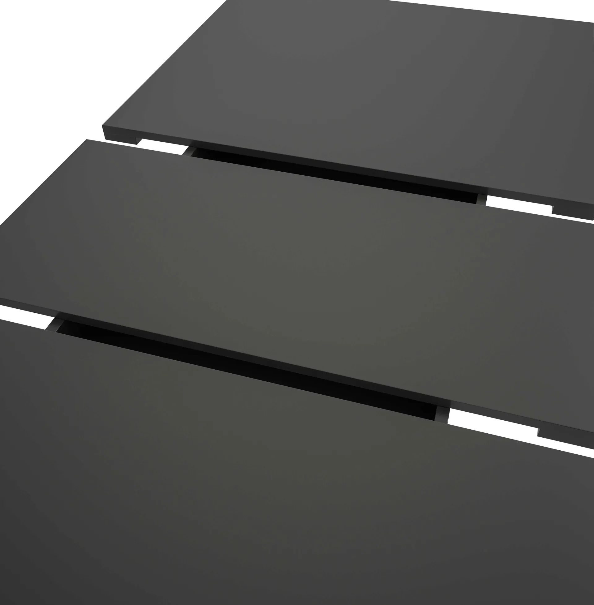 Xonox Ausziehbarer Esstisch Motion Emob - Weiß/Grau - 150-190x76x90 cm