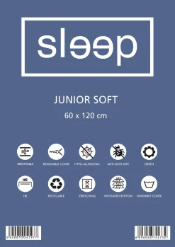Babymatratze Junior Soft 60x120x10cm - hochelastischer Schaumstoff
