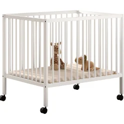 Babypark Dino | 95 x 75 cm | verstellbar | Weißbuche