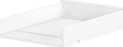 Babyzimmer Forrest: Babybett 60x120cm, Kommode mit Windelregal - Weißbuche