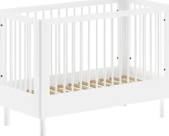 Kinder Vipack Babyzimmer Forrest: Babybett 60x120cm, Kommode, Kleiderschrank - buche