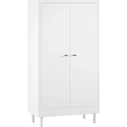 Kinder Vipack Babyzimmer Forrest: Babybett 70x140cm, Wickeltisch, Kleiderschrank - buche