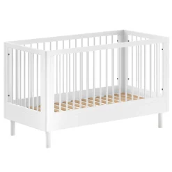 Kinder Vipack Babyzimmer Forrest: Babybett 70x140cm, Wickeltisch, Kleiderschrank - buche