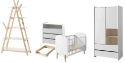 Babyzimmer Kombination 2 Kiddy-weiß