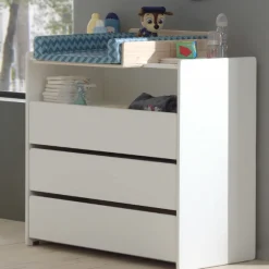 Babyzimmer Kombination 4 Kiddy-weiß