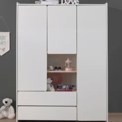 Babyzimmer Kombination 4 Kiddy-weiß
