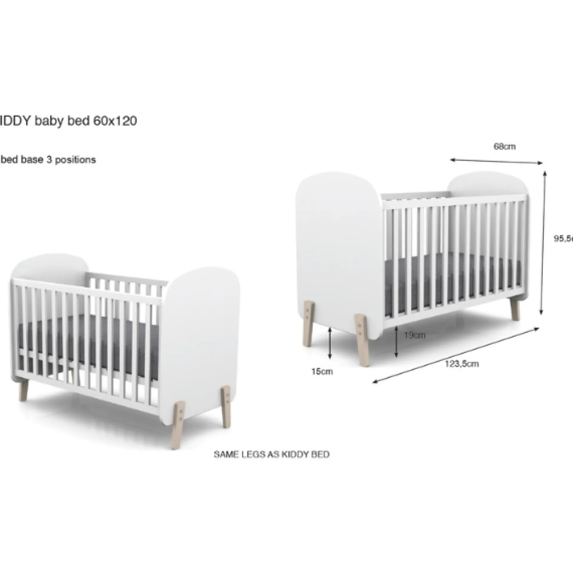 Kinder Vipack Babyzimmer Kombination 1 Kiddy-