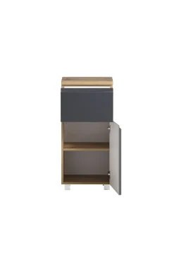 Badezimmer-Anrichte Varese | 40 x 35 x 64 cm | Grau