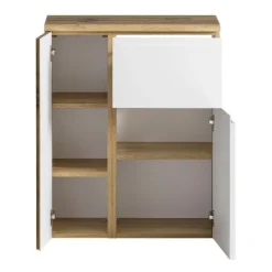 Badezimmer-Anrichte Varese | 65 x 35 x 64 cm | Weiß